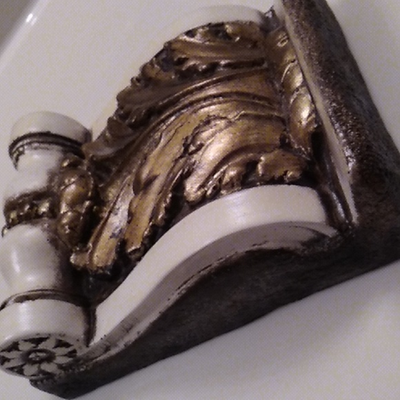 ELECTRA gold leaf corbel, Atlantis Tile, like Sid Dickens. *Rare & Retired - Picture 6 of 12